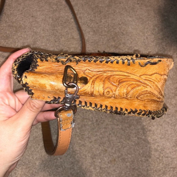 Brown Leather Purse - Picture 2 of 8